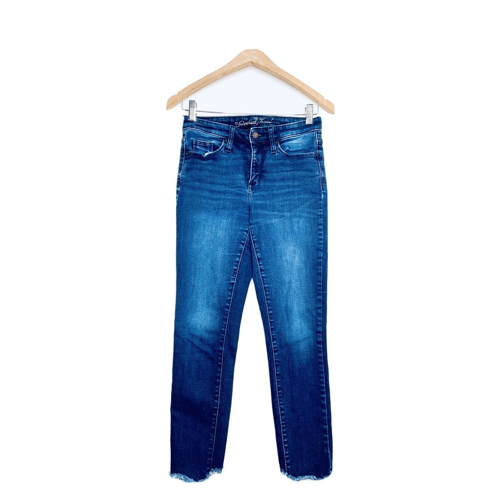 Universal Thread Womens Jeans High Rise Skinny Crop Medium Wash Size 2/26R